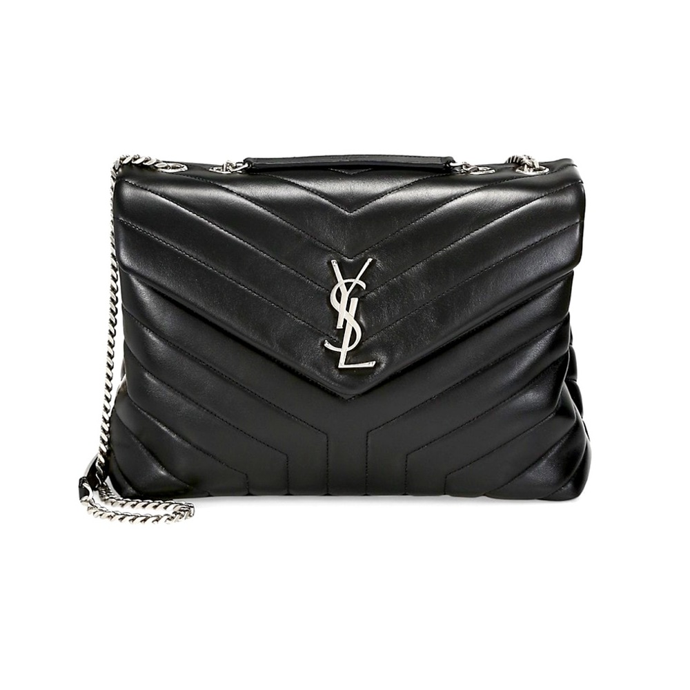 Medium Loulou Matelassé Leather Shoulder Bag